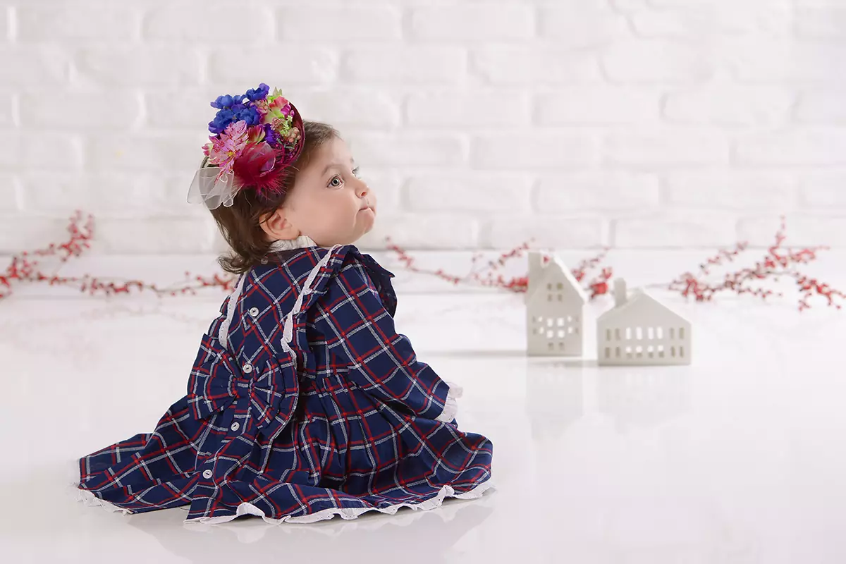 لباس مجلسی نوزاد دخترانه 