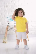 تیشرت جودون زرد رنگ