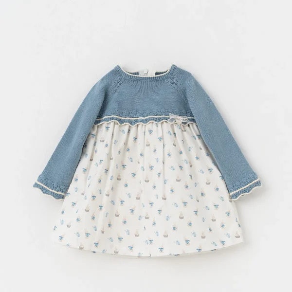 پیراهن دخترانه با تل طرح آنیا