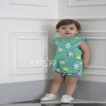 رامپر دخترانه طرح گل