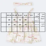 جدول سایزبندی پیراهن دخترانه طرح لارا