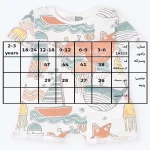 جدول سایزبندی رامپر طرح نهنگ