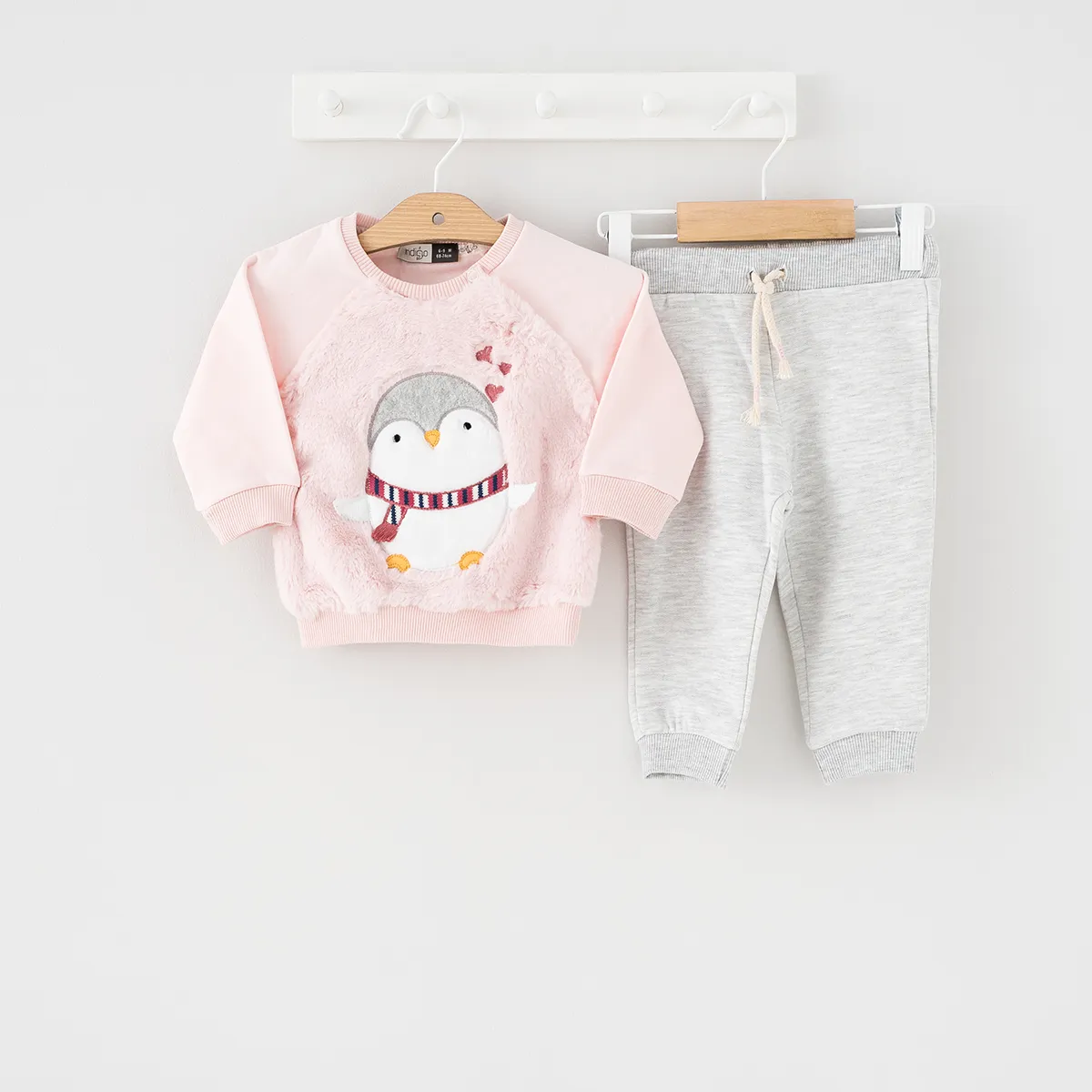penguin_3 بلوز و شلوار دخترانه طرح بینگو