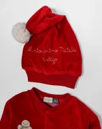 سرهمی مخمل طرح سانتا