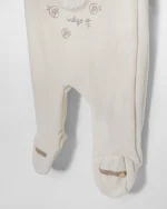 سرهمی مخمل دخترانه با کلاه طرح سوان